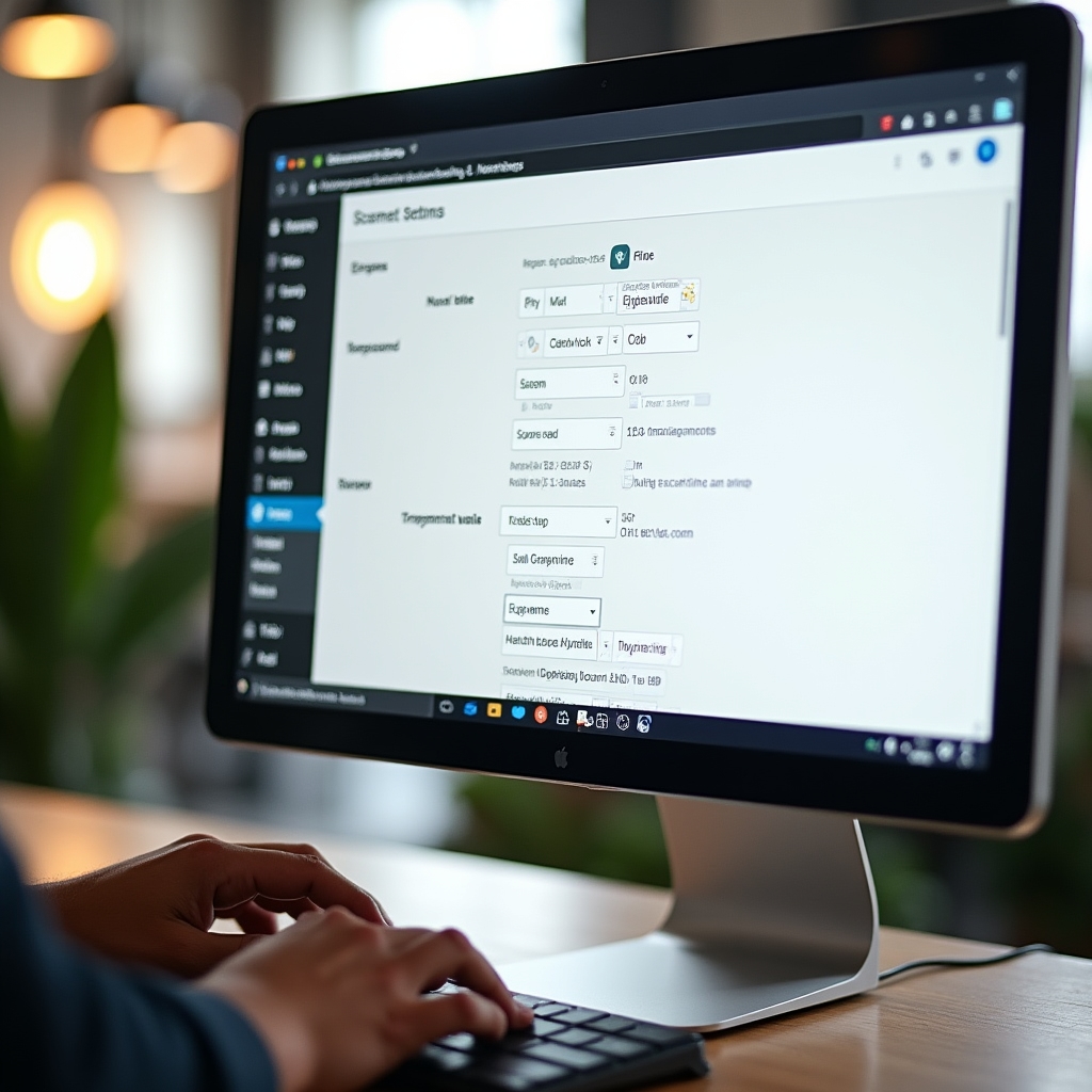 WordPress admin panel showing schema markup plugin configuration settings with structured data options